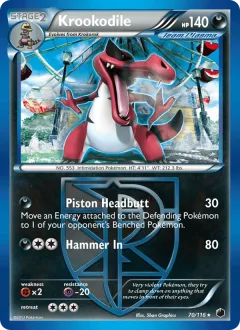 Krookodile Reverse Holo