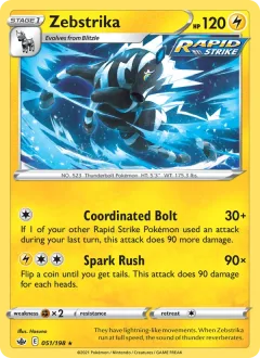 Zebstrika Reverse Holo