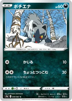 Poochyena Reverse Holo