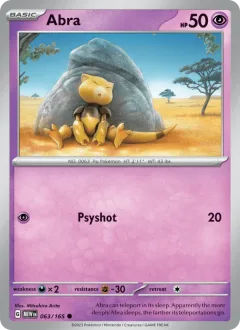 Abra Reverse Holo