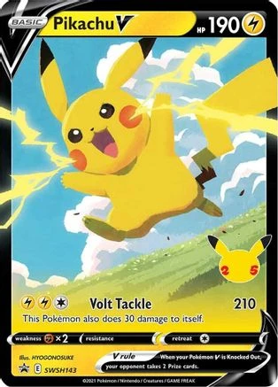 Pikachu V #SWSH143