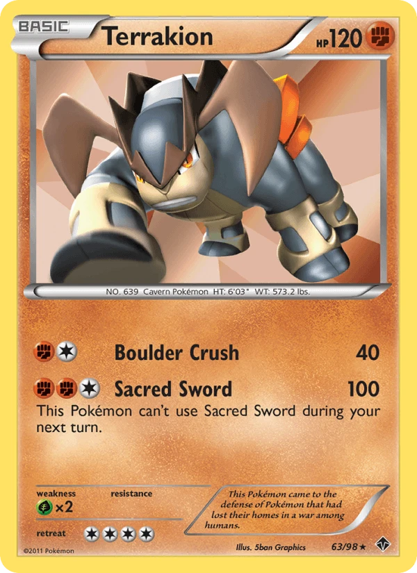 Terrakion #63