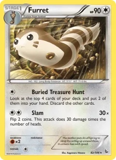 Furret Reverse Holo