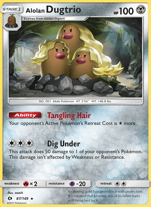 Alolan Dugtrio #87