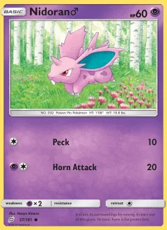 Nidoran Reverse Holo