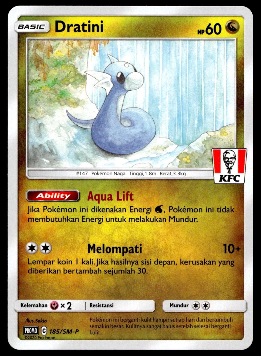 Dratini KFC #185/SM-P