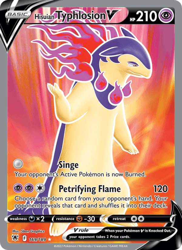 Hisuian Typhlosion V #169