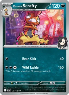 Marnie's Scrafty Reverse Holo