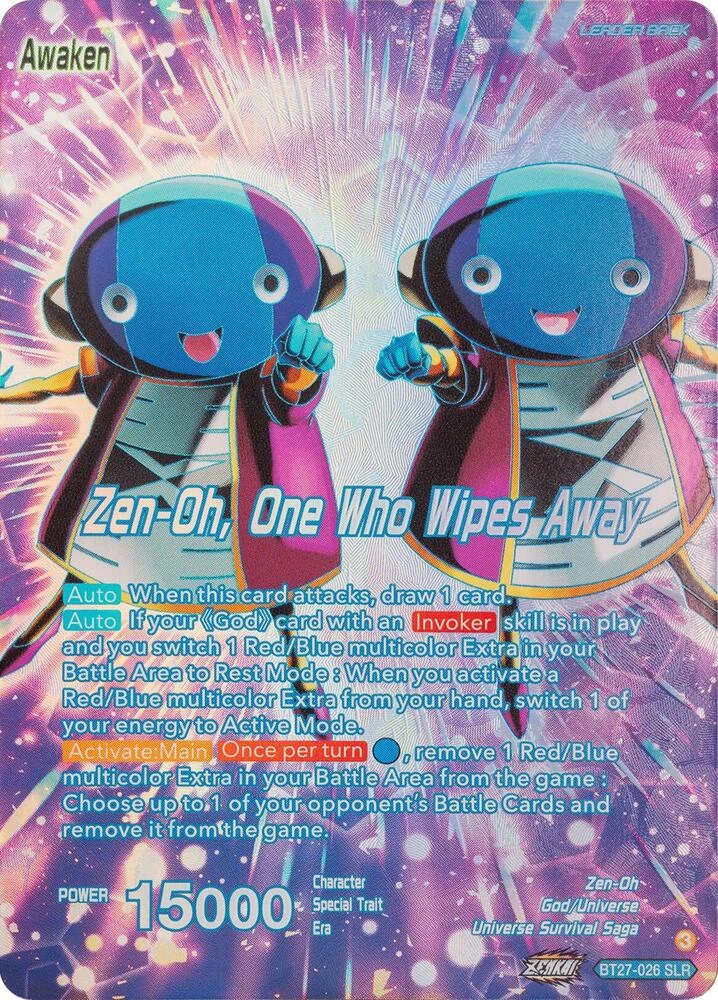 Zen-Oh // Zen-Oh, One Who Wipes Away [SLR] #BT27-026