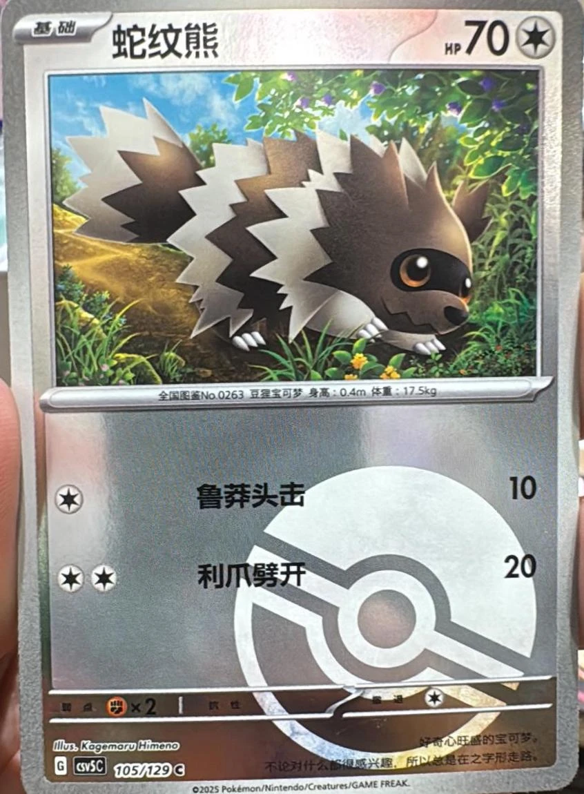 Zigzagoon Poke Ball #105