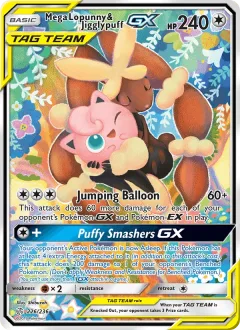 Mega Lopunny & Jigglypuff Gx