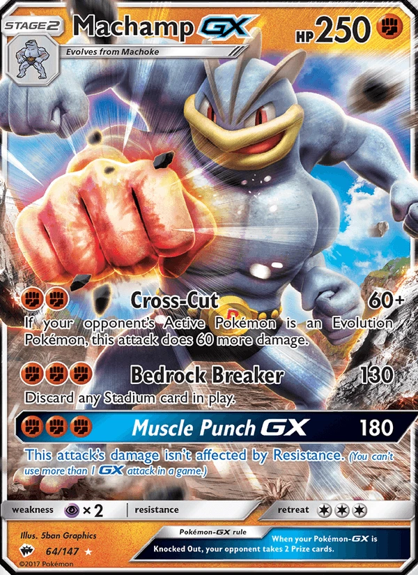 Machamp Gx #64