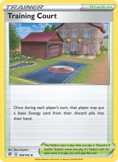 Training Court Reverse Holo