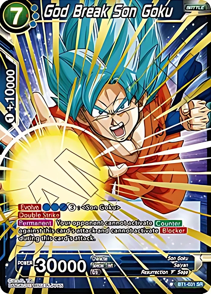 God Break Son Goku [Shatterfoil] #BT1-031
