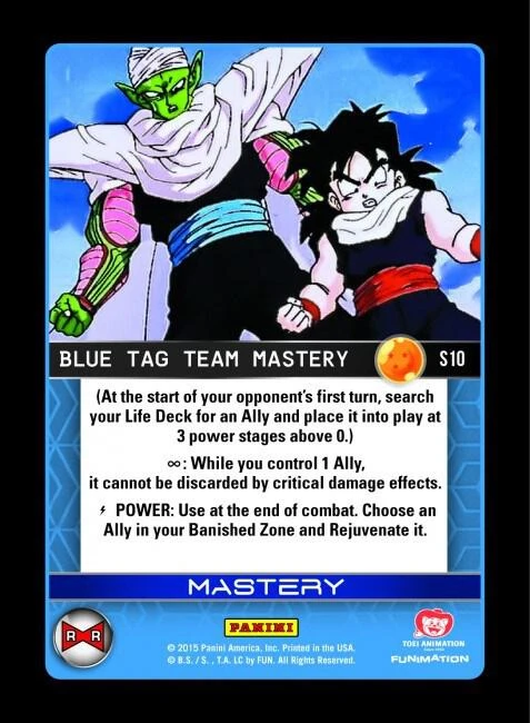 Blue Tag Team Mastery [High Tech Foil] #S10