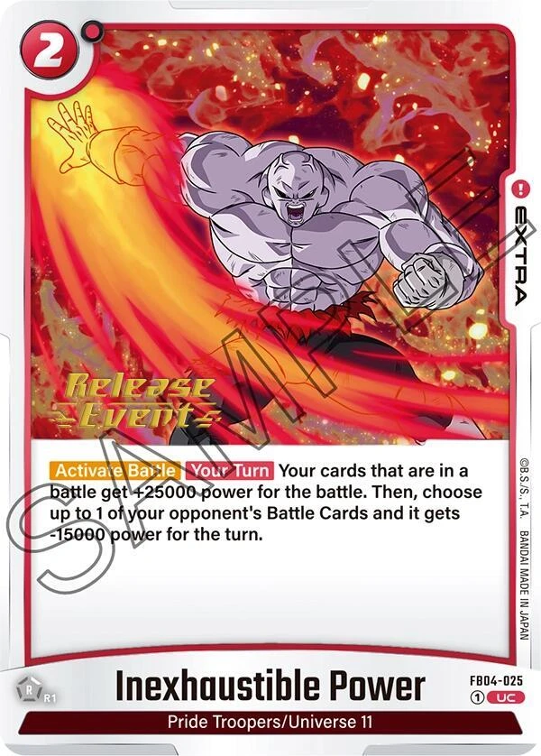 Inexhaustible Power [Release Event] #FB04-025