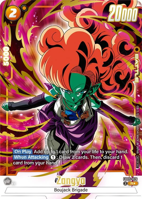 Zangya [Limited Pack 02 Alternate Art] #FB05-076