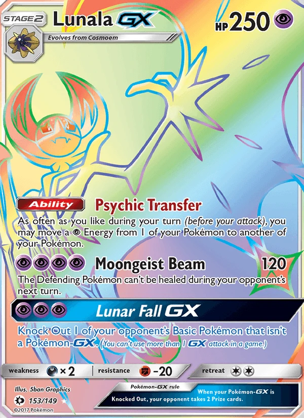 Lunala Gx #153