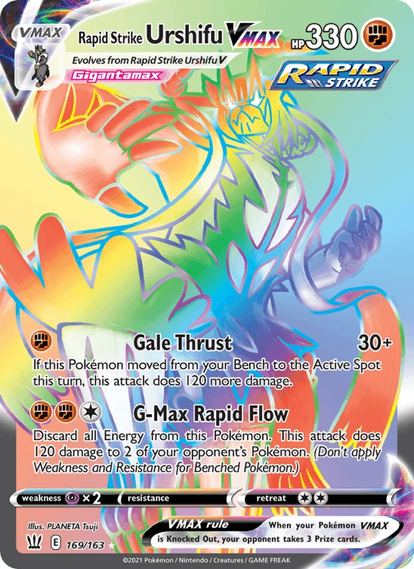 Rapid Strike Urshifu Vmax #169