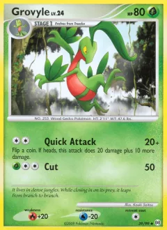 Grovyle Reverse Holo
