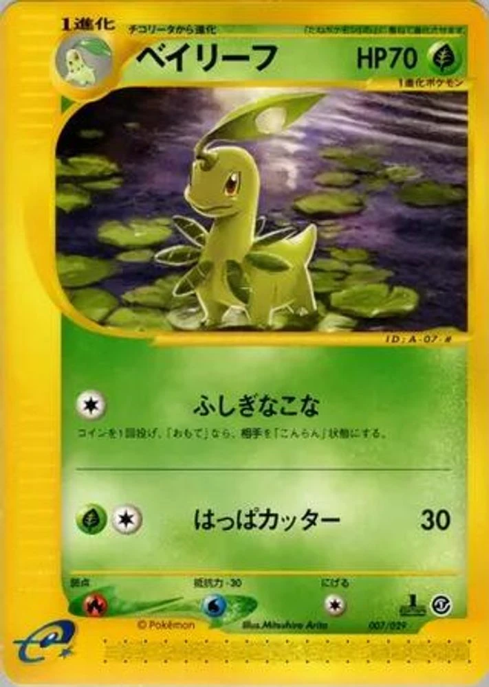Bayleef 1st Edition #7