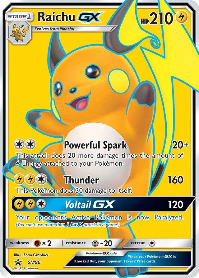 Raichu Gx Sm90
