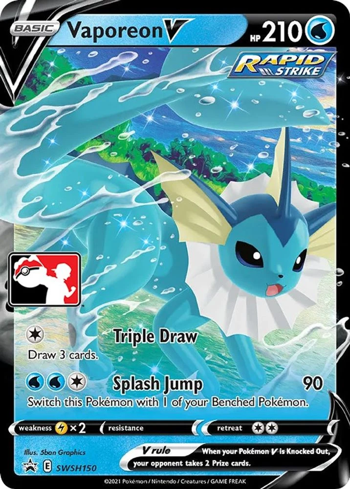 Vaporeon V League Play #SWSH150