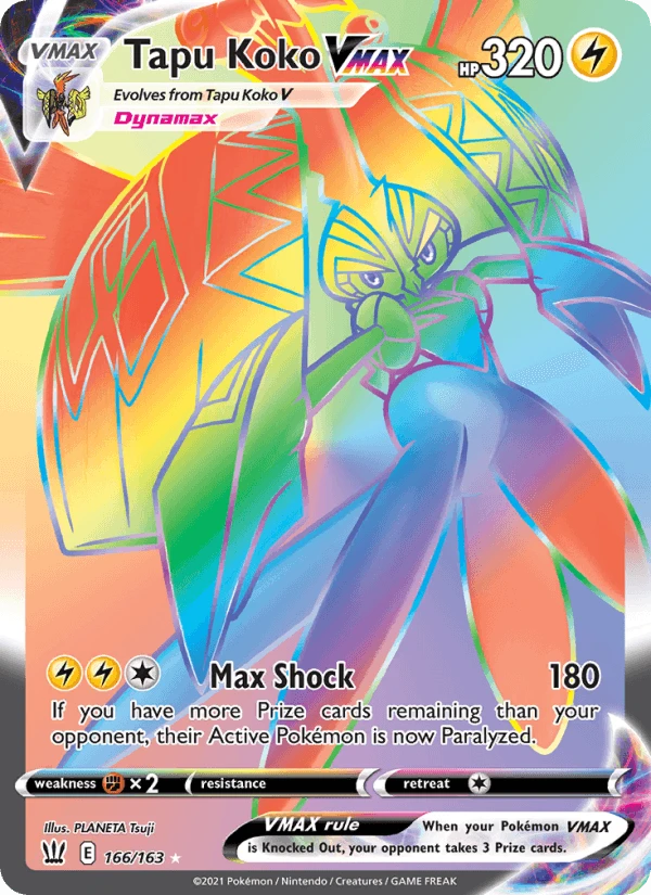 Tapu Koko Vmax #166