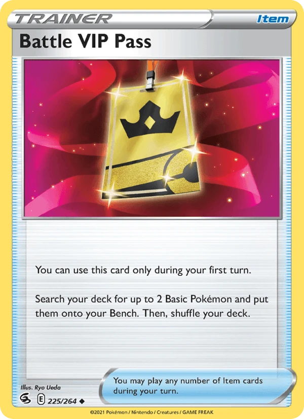 Battle VIP Pass Reverse Holo #225