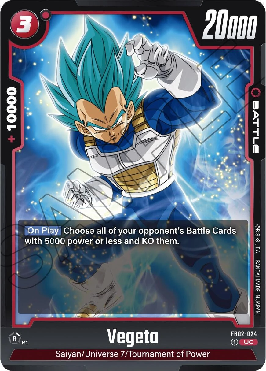 Vegeta [Release Event] #FB02-024