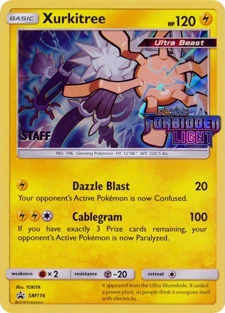 Xurkitree Prerelease Staff #SM116