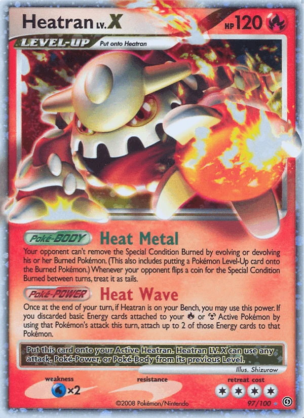 Heatran Lv X #97