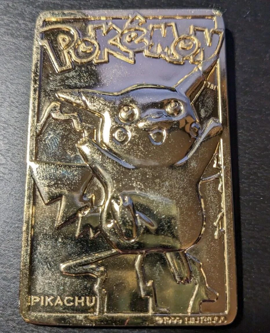 Pikachu Gold Plated #25