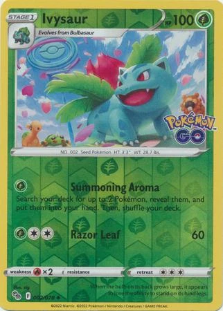 Ivysaur Reverse Holo #2