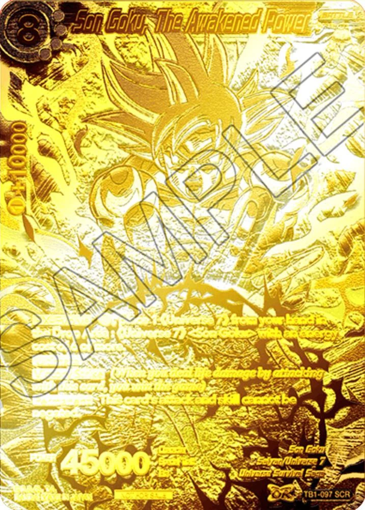 Son Goku, The Awakened Power (2021 World Championship) [Metal Gold Foil] #TB1-097