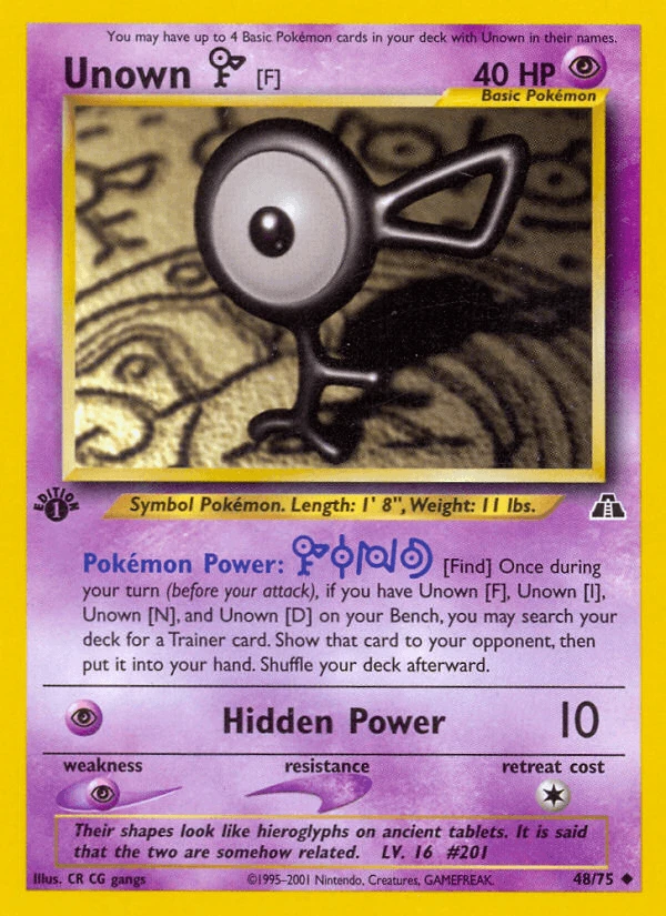 Unown F #48
