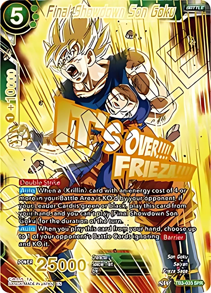 Final Showdown Son Goku [SPR] #TB3-035_SPR