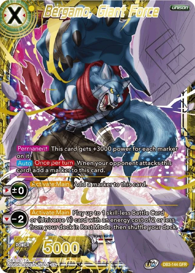 Bergamo, Giant Force #DB3-144