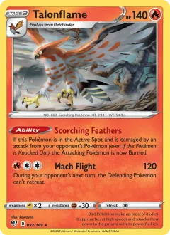 Talonflame Reverse Holo