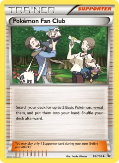 Pokemon Fan Club Reverse Holo