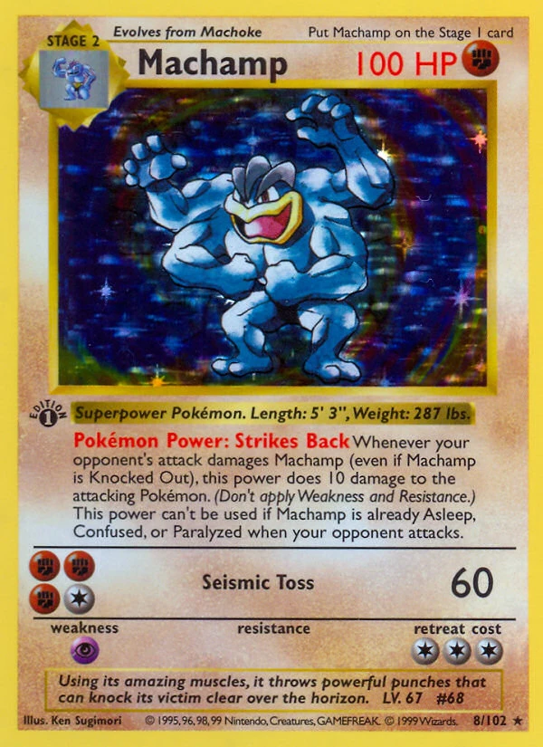 Machamp 1999 2000 #8