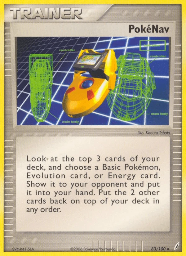 PokeNav Reverse Holo #83