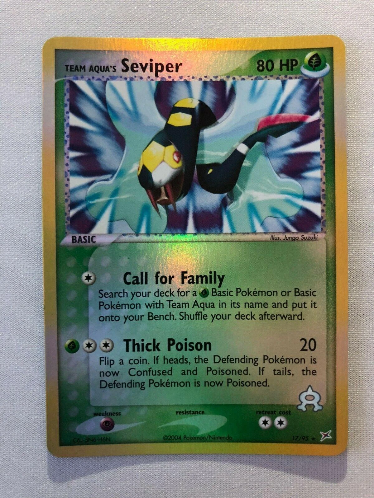 Seviper Reverse Holo #17