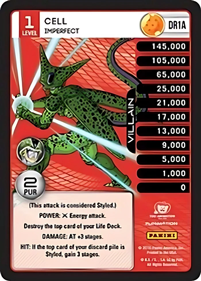 Cell - Imperfect [Alternate Rainbow Parallel Foil] #DR1A