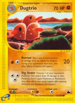 Dugtrio Reverse Holo