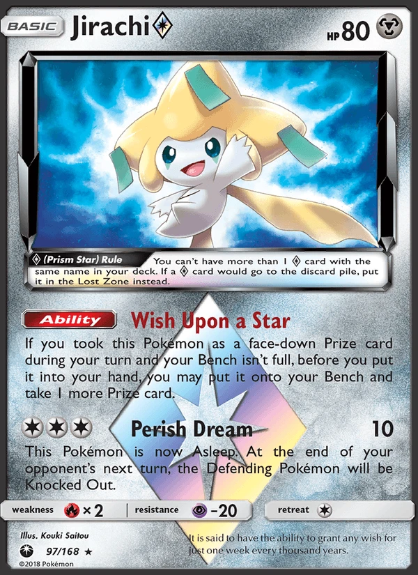 Jirachi Prism Star #97