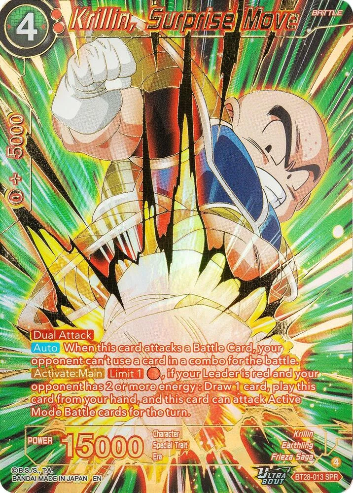 Krillin, Surprise Move [SPR] #BT28-013