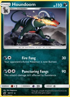 Houndoom Reverse Holo