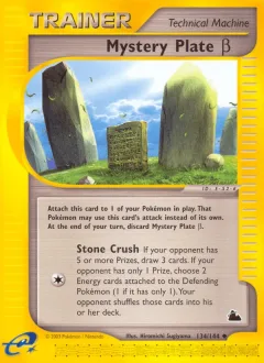 Mystery Plate Reverse Holo