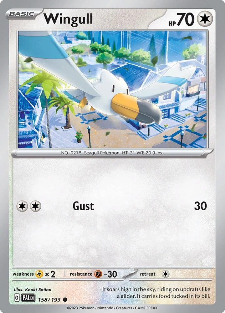 Wingull Reverse Holo #158